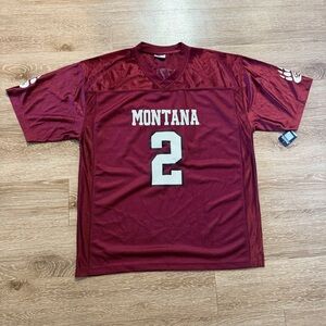 Montana Football jersey university Knights Apparel Maroon Pro Edge Jersey size L